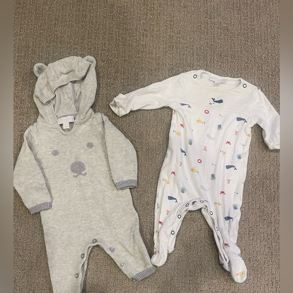 2x the little white company outfits. 3-6 months - Picture 1 of 9